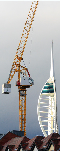 Crane,Spinnaker Tower,Portsmouth