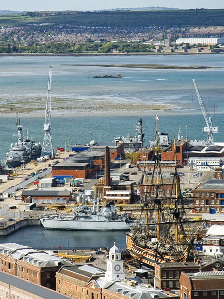 HMS Victory,Naval Dockyards,Spinnaker Tower,Portsmouth