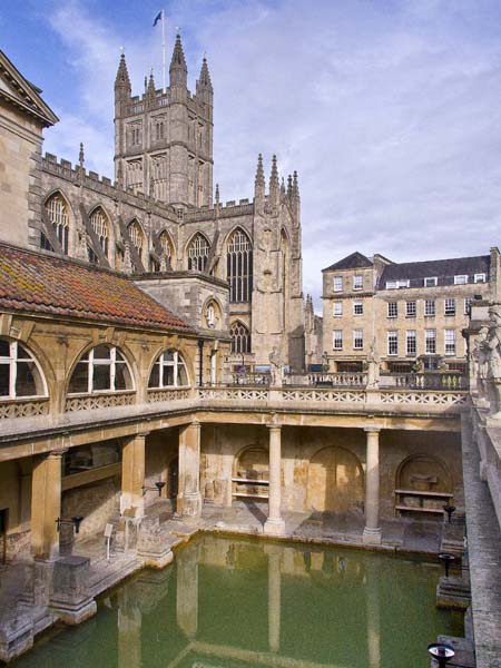 Bath Abbey,Roman Baths,Church