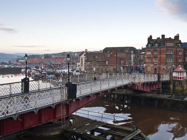 Swing Bridge,Whitby,Houses
