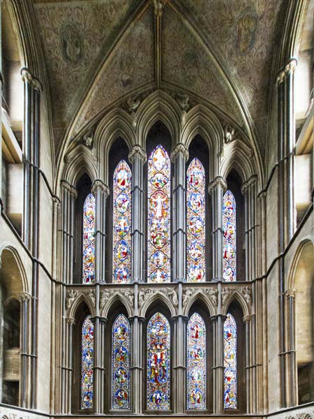 East Window,Worcester Cathedral