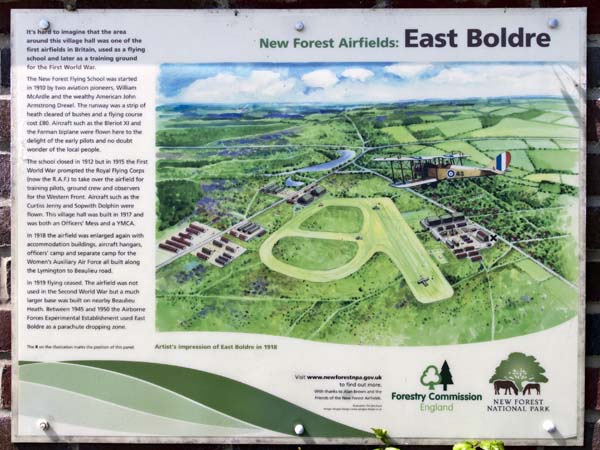 Board,East Boldre,Village Hall