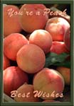 You're a peach