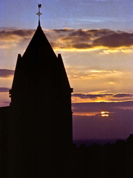 St Anne's,Bowden Hill,Chippenham,Church,Sunset,Sky